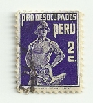 Stamps Peru -  Pro - desocupados