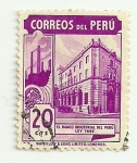 Stamps Peru -  Banco industrial del Perú
