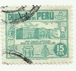 Stamps Peru -  Visite nuestro museo de arqueología nacional