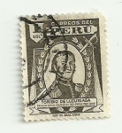 Stamps : America : Peru :  Toribio de Luzuriaga