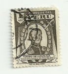 Stamps Peru -  Toribio de Luzuriaga