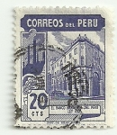 Stamps : America : Peru :  El banco industrial del Perú