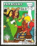 Stamps Paraguay -  LA CENICIENTA