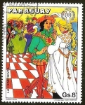 Stamps Paraguay -  LA CENICIENTA.