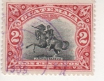 Stamps Guatemala -  J. RUFINO BARRIOS