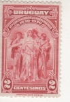 Stamps Uruguay -  1ER CENTENARIO DE LA INDEPENDENCIA