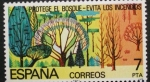 Stamps : Europe : Spain :  protege el bosque