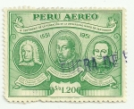 Sellos de America - Per� -  IV centenario de la fundación de la Universidad  Mayor de San Marcos