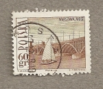 Stamps Poland -  Paisaje urbano de Varsovia