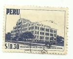 Stamps : America : Peru :  Ministerio de Educación publica y Asistencia social