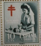 Stamps Spain -  pro tuberculosos