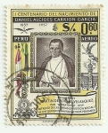 Stamps : America : Peru :  I centenario del nacimiento de Daniel A. Carrión Garcia