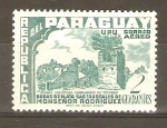 Stamps : America : Paraguay :  CAMPANARIO   DE   TRINIDAD