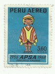 Stamps Peru -  APSA - Aerolineas peruanas