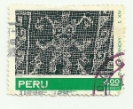 Stamps : America : Peru :  Tejidos Pre-Incas
