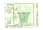 Stamps : America : Peru :  Festival mundial de Basketball