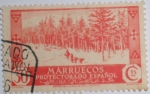 Stamps Spain -  Marruecos protectorado español