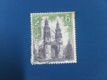 Stamps Spain -  Serie Turística: Sta. María de la Redonda (Logroño) Ed:1938