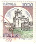 Sellos de Europa - Italia -  Castillos de Italia