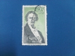 Stamps Spain -  JOSÉ  DE  ESPRONCEDA -1808 al 1842- ed:2072