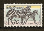 Sellos de Europa - Checoslovaquia -  Animales Africanos