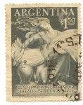 Stamps : America : Argentina :  Centenario de la Bolsa de Cereales de Buenos Aires 