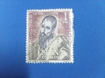 Stamps Spain -  XIX cent. venida de SAN PABLO a España(E;1493)