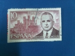 Stamps Spain -  Antonio Palacios-Peronajes 1975-Arquitectos-