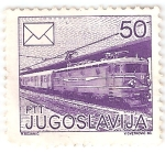 Sellos del Mundo : Europa : Yugoslavia : Tren de correos