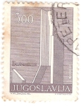 Sellos de Europa - Yugoslavia -  Monumento