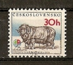 Stamps Czechoslovakia -  Exposicion Agricola Nacional.