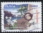 Stamps : Europe : France :  Flora del Norte - París - el lirio