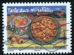 Stamps France -  Tarte aux mirabelles