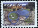 Stamps : Europe : France :  Potage au cresson