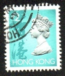Sellos de Asia - Hong Kong -  Queen Elizabeth