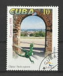 Stamps : America : Cuba :  Reptiles.