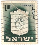 Sellos de Asia - Israel -  escudo