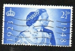 Stamps United Kingdom -  Bodas de plata