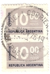 Sellos de America - Argentina -  numero
