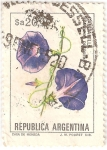 Sellos del Mundo : America : Argentina : Flores - Campanilla