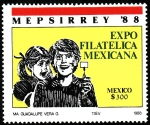 Sellos de America - M�xico -  MEPSIRREY 88