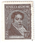 Sellos del Mundo : America : Argentina : Bernardino Rivadavia