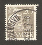 Stamps Denmark -  barco de vela