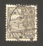 Stamps Denmark -  barco de vela