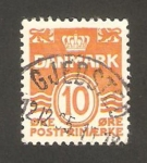 Stamps : Europe : Denmark :  cifra