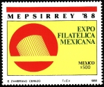 Stamps Mexico -  MEPSIRREY 88
