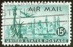 Stamps United States -  ESTATUA DE LA LIBERTAD