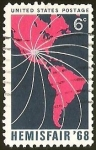 Stamps United States -  HEMISFAIR