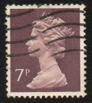 Stamps United Kingdom -  Queen Elizabeth