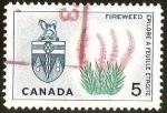 Stamps : America : Canada :  FIREWEED - EPILOBE A FEVILLE ETROITE
